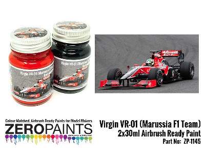 1145 Virgin Vr-01 (Marussia F1 Team) Set - image 1