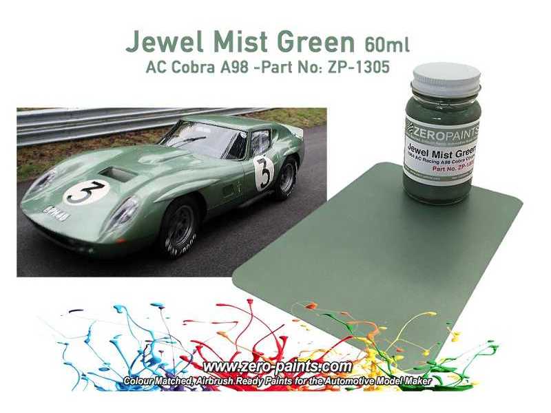 1305 Ac Cobra Coupe A98 Le Mans 1964 Jewel Mist Green - image 1