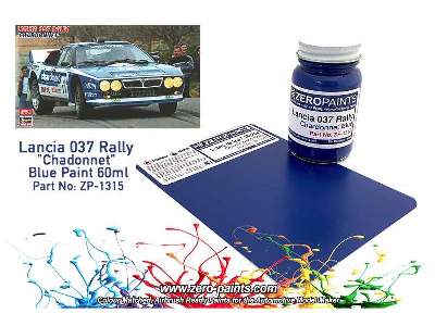 1315 Lancia 037 Rally Chadonnet Blue - image 1
