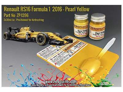 1396 Renault Rs16 Formula 1 2016 Pearl - image 1