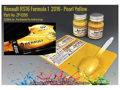 1396 Renault Rs16 Formula 1 2016 Pearl - image 3