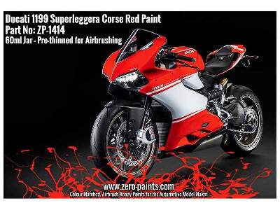 1414 Ducati 1199 Superleggera Corsa Red - image 3