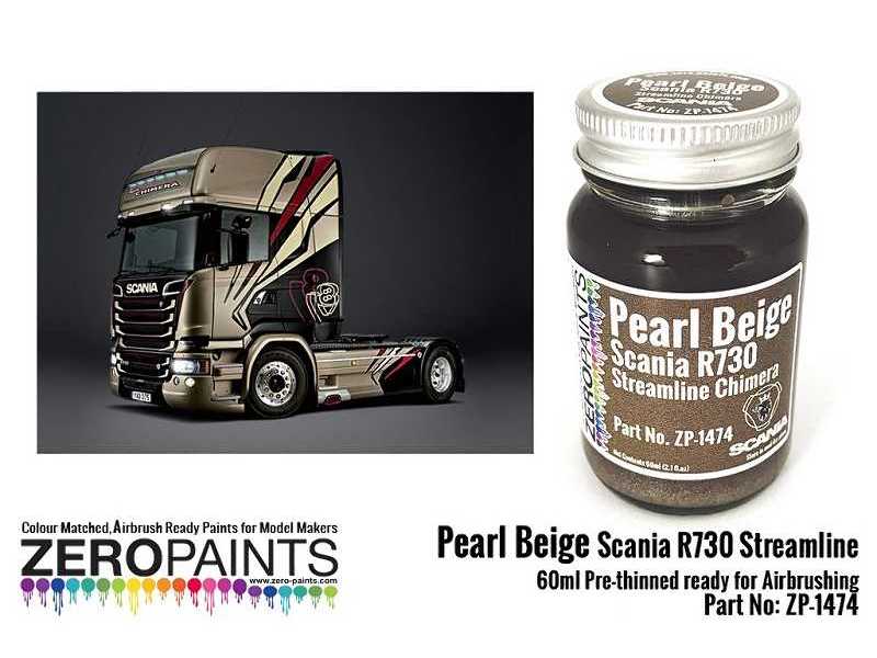 1474 Pearl Beige (Scania R730 Streamline Chimera) - image 1