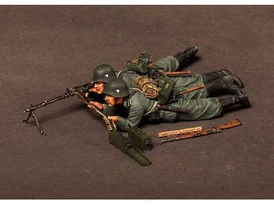 German Machine Gunner Mg 34 Team.1939-42 2 Figures - image 3