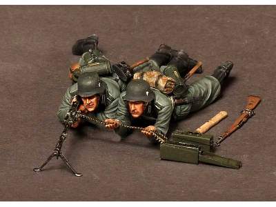 German Machine Gunner Mg 34 Team.1939-42 2 Figures - image 5