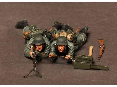 German Machine Gunner Mg 34 Team.1939-42 2 Figures - image 6