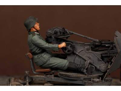 German Antiaircraft Gunner - image 2