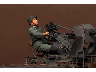 German Antiaircraft Gunner - image 3