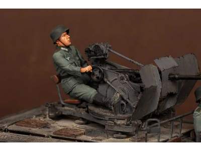 German Antiaircraft Gunner - image 4