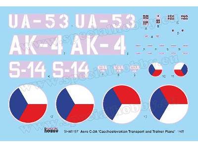Aero C-3A Czechoslovakian Transport and Trainer Plane - image 2
