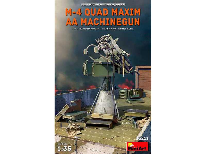 M-4 Quad Maxim Aa Machinegun - image 1