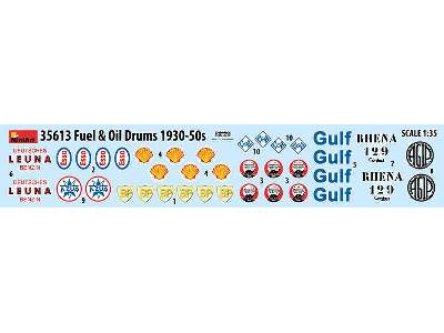 Fuel &#038; Oil Drums 1930-50s - image 3