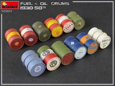Fuel &#038; Oil Drums 1930-50s - image 12