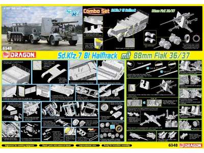 Sd.Kfz.7 8(t) Halftrack + 88mm FlaK 36/37 - image 17