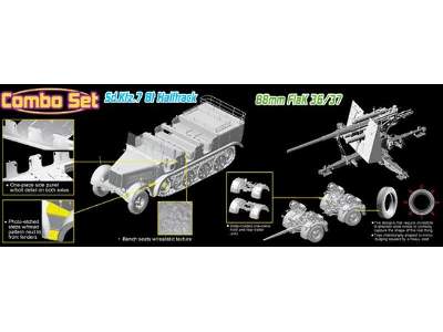 Sd.Kfz.7 8(t) Halftrack + 88mm FlaK 36/37 - image 37