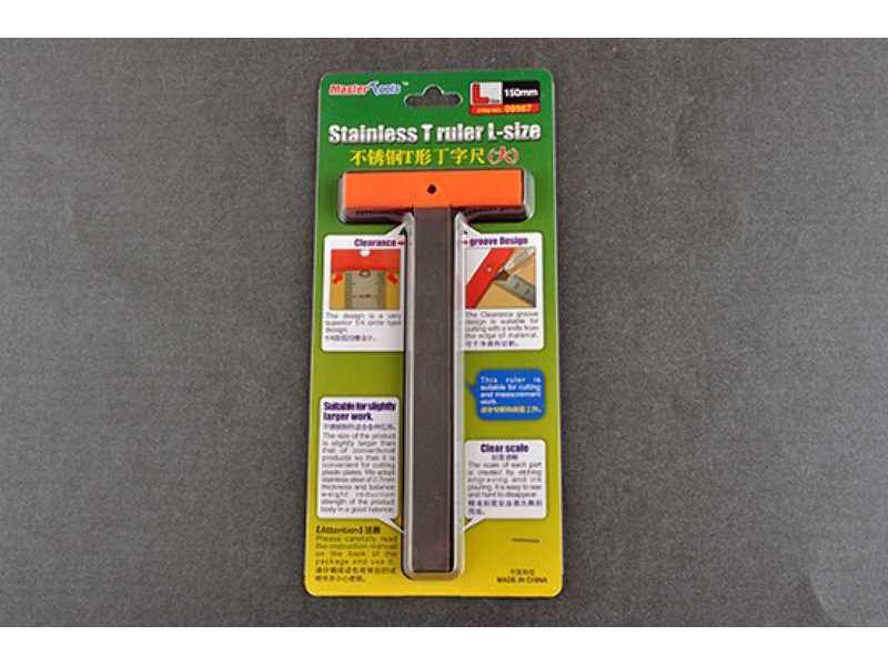 Stainless T Ruler L-size - image 1