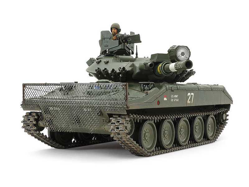 1/72,World War II,US M551 Sheridan Airborne Tank early type ,Military model 