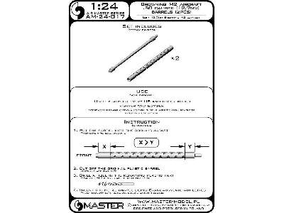 Lufy Km-ów Browning M2 Aircraft .50 Caliber (12,7mm) (2 Szt.) - image 4