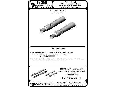 Mg-34 - Końcówki Niemieckiego Karabinu Maszynowego (Do Mocowania - image 3