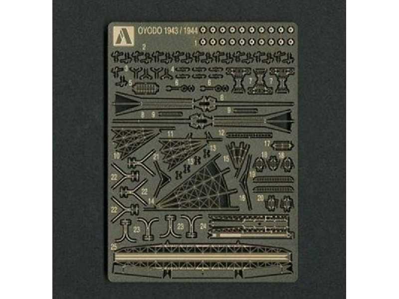 Light Cruiser Oyodo Photo Etched Parts - image 1