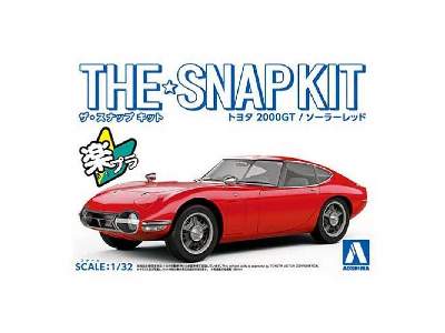 Toyota 2000gt (Red) - Snap Kit - image 1