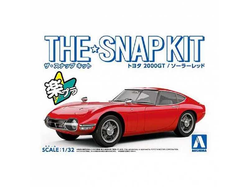 Toyota 2000gt (Red) - Snap Kit - image 1