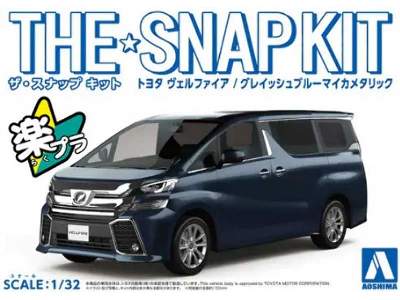 Toyota Vellfire (Grayish Blue Mica Metallic) - Snap Kit - image 1