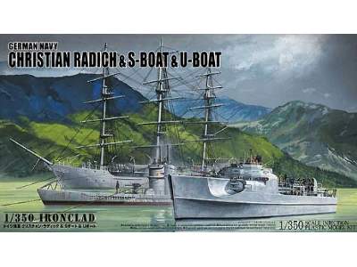 German Navy Christian Radich & S-boat & U-boat - image 1