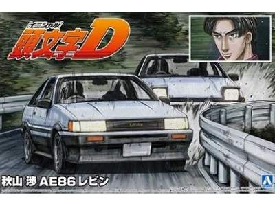 Akiyama Wataru Ae86 Levin Initial D - image 1