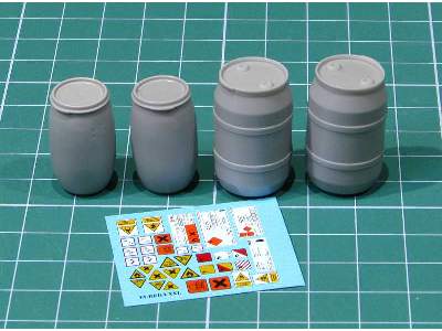 Plastic Chemical Storage Drums Set#1 - image 2