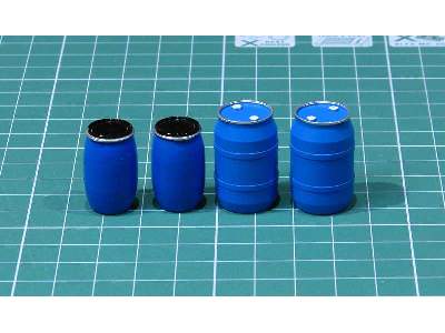 Plastic Chemical Storage Drums Set#1 - image 3