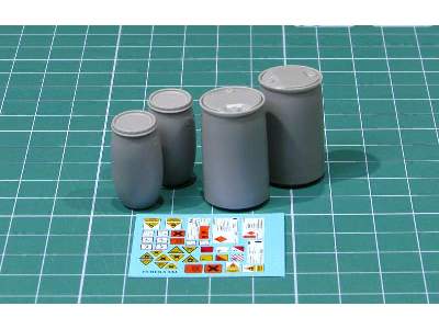 Plastic Chemical Storage Drums Set#2 - image 2