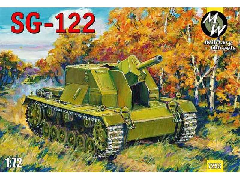 SG-122 - Russian service on German Pz. III Chassis - Prototype - image 1