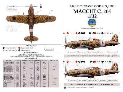 Italian IIWW Fighter Macchi C.205 - image 2