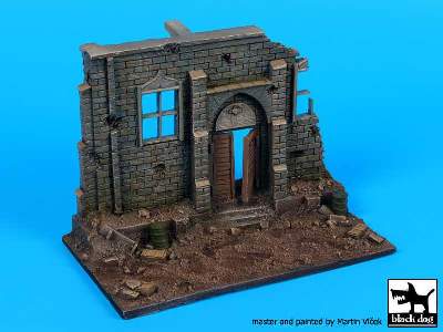 Street With House Ruin N°3 Base (150x90 mm) - image 3