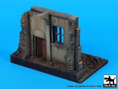 Street With House Ruin N°3 Base (150x90 mm) - image 4