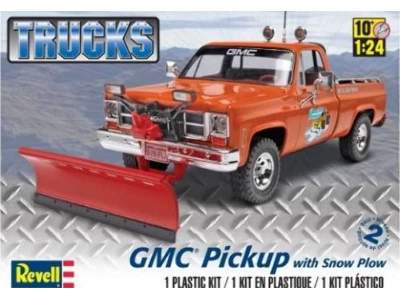 Gmc Pickup W/Snow Plow - image 1