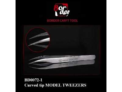 Curved Tip Model Tweezers - image 1
