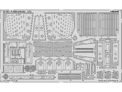 P-40N exterior 1/32 - image 1
