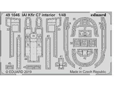 IAI Kfir C7 interior 1/48 - image 1
