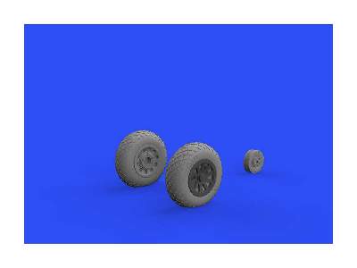 P-51D wheels diamond tread 2 1/48 - Eduard - image 7