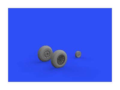 P-51D wheels grooved 1/48 - Eduard - image 7