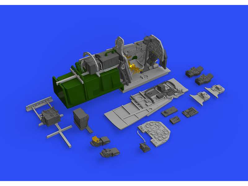 P-51D cockpit 1/48 - Eduard - image 1