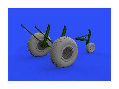 B-17 wheels 1/48 - Hong Kong Models - image 4