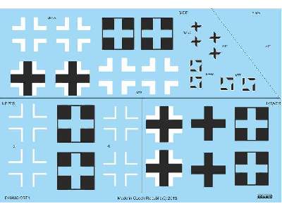 Bf 109G-10 MTT / WNF national insignia 1/48 - image 1