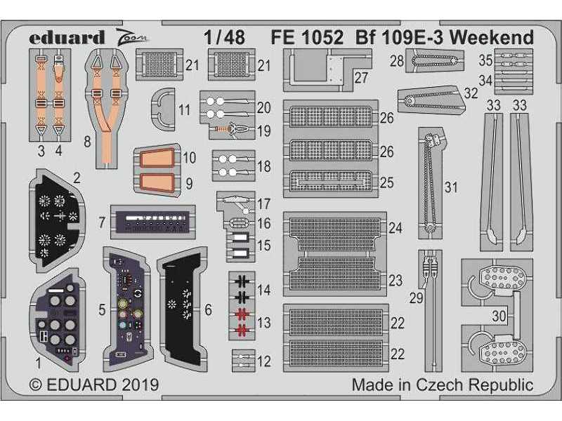 Bf 109E-3 Weekend 1/48 - image 1