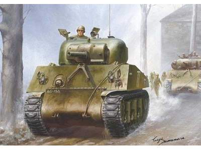 U.S. Medium Tank M4A3 Sherman 75mm Late "Cougar" - image 1