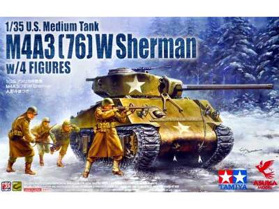 M4A3 (76) W Sherman w/Figures - image 1
