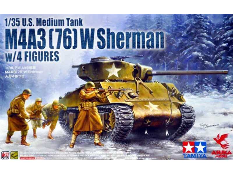 M4A3 (76) W Sherman w/Figures - image 1
