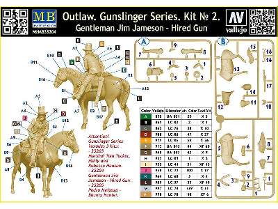 Outlow - Gunslinger series. Gentleman Jim Jameson - Hired Gun - image 2